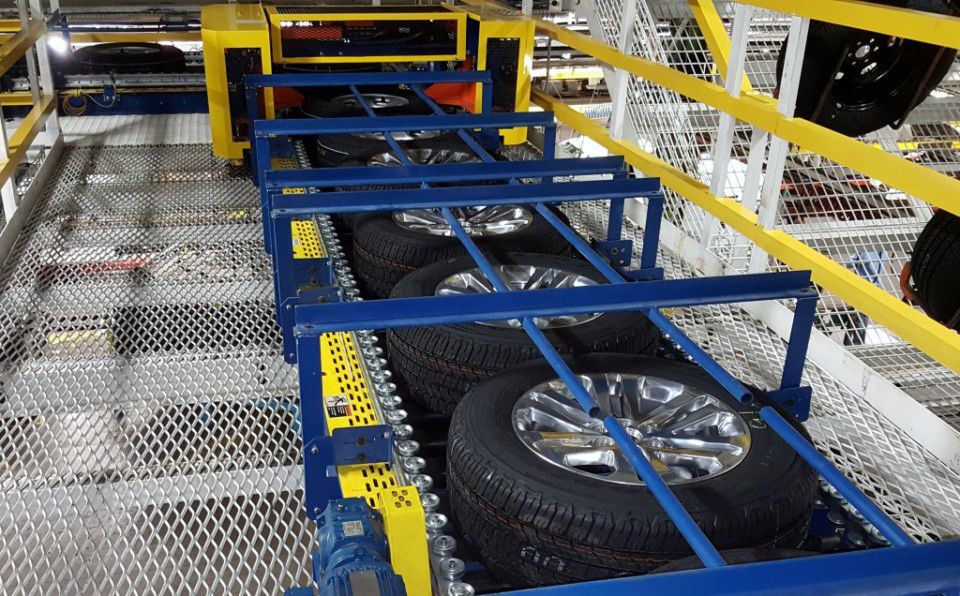 Rollenförderer Ultimation Industries, LLC horizontal / für die