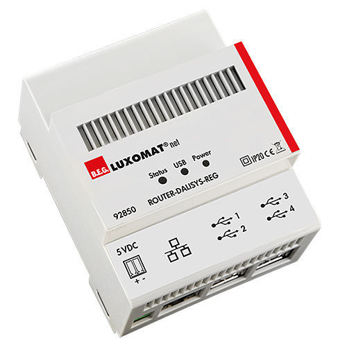 Daten-Router - DALISYS-REG - B.E.G. Brück Electronic GmbH - LAN / USB ...