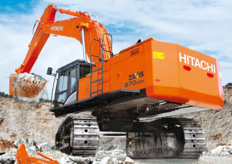 macha Großformatiger Bagger - ZX670LCH-5G - HITACHI Construction