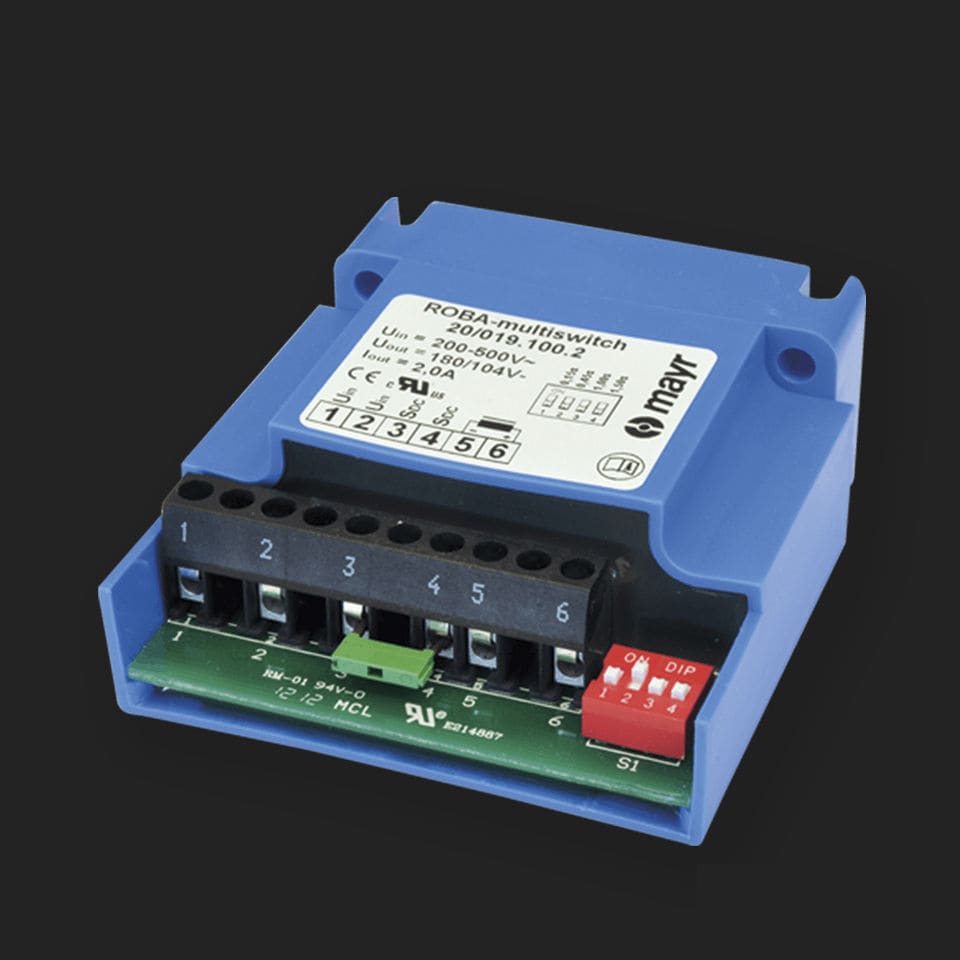 Schnellschaltgleichrichter-Bremsansteuermodul - ROBA®-multiswitch - Chr