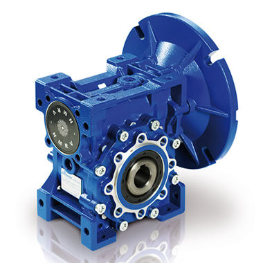 Schneckengetriebe NMRV-030 – Drehzahlreduzierer 30:1 Für Nema23 Schrittmotor – Eingang 11 Mm, Ausgang 14 Mm – Aluminiumgehäuse