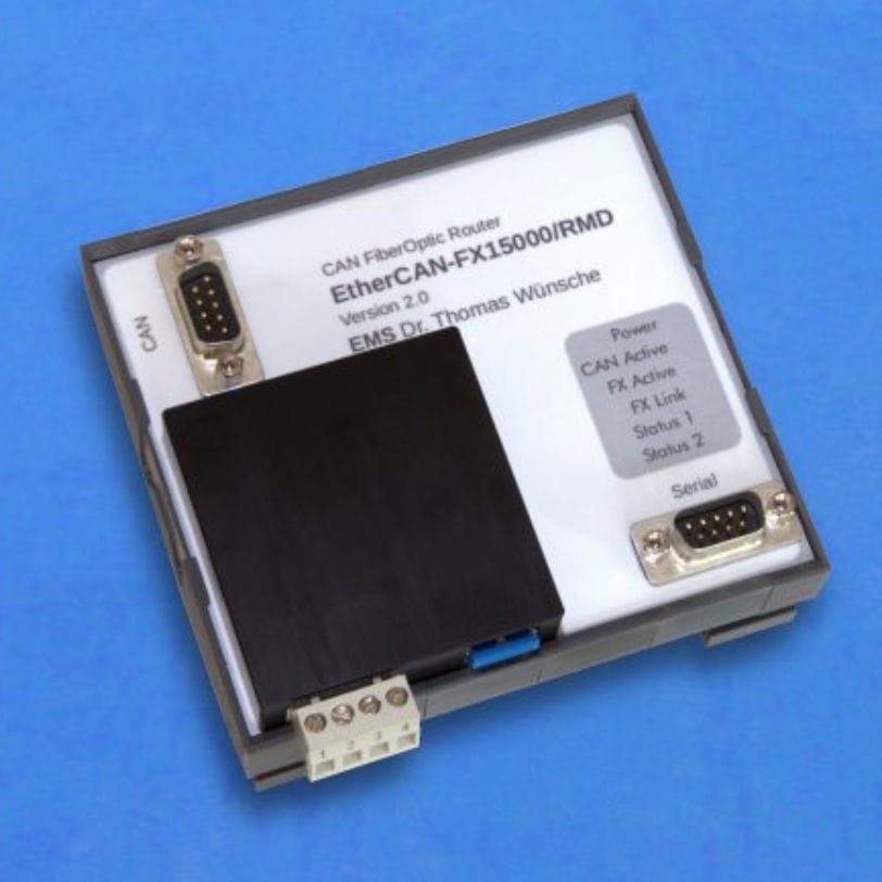 CAN-Router - EtherCAN FX - EMS Dr. Thomas Wünsche e.K. - Punkt-zu-Punkt ...