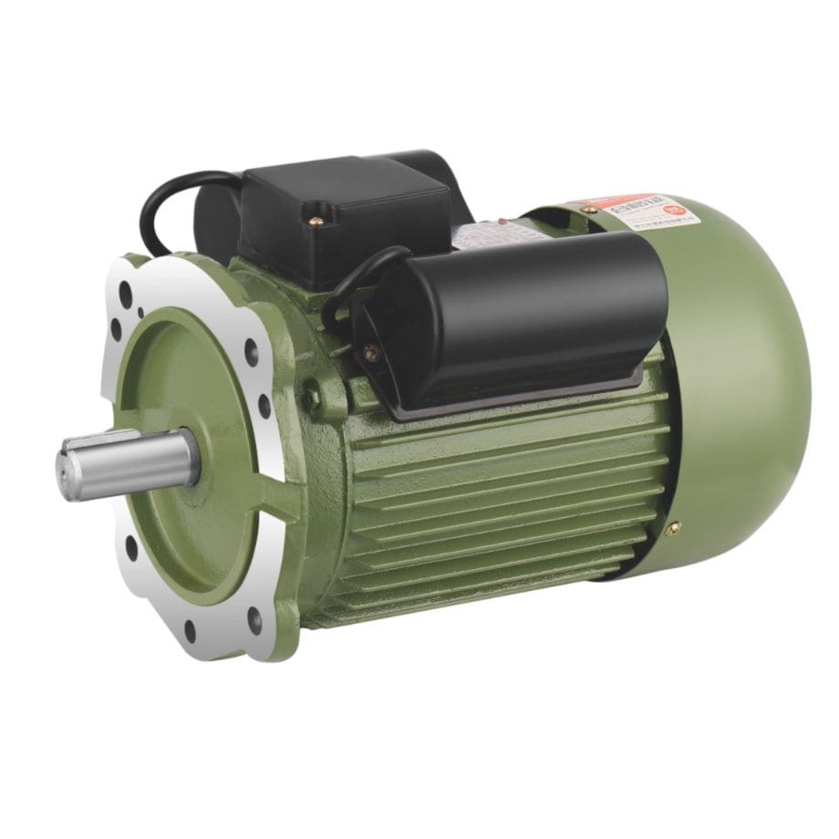 Einphasiger Motor 230V 0,75PS - 1500 U/min Für Betonmischer & Maschinen