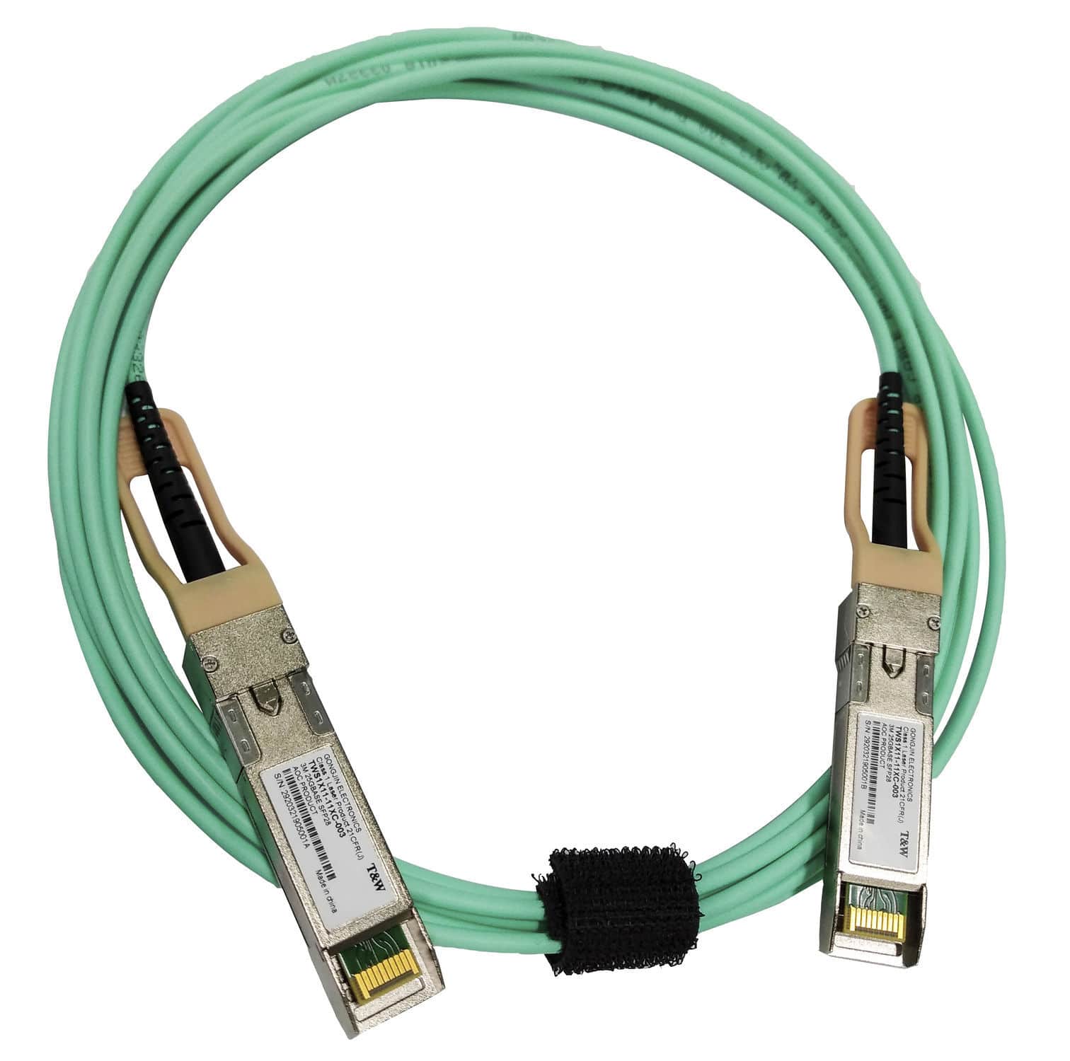 QSFPGlasfaserkabel 25G SFP28 AOCs Shenzhen Gongjin Electronics Co