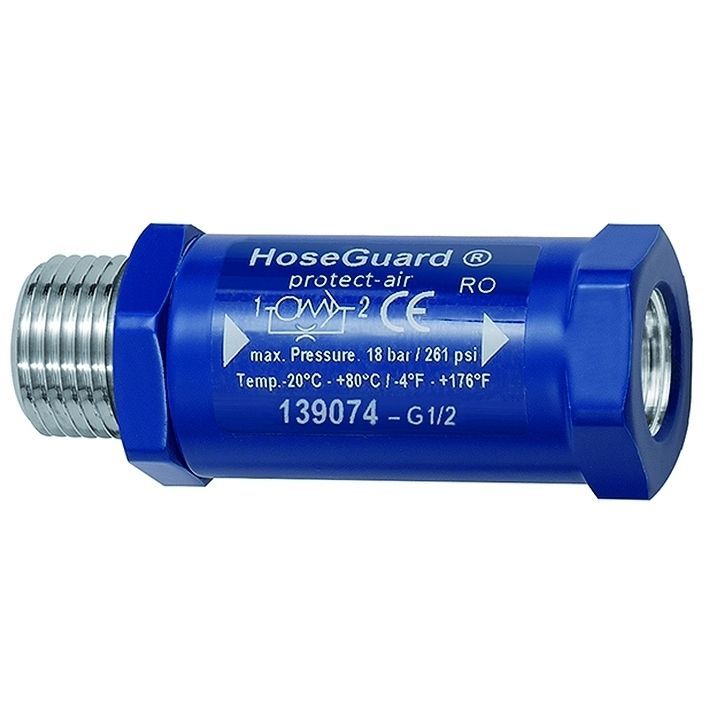 RIEGLER Eck-Sicherheitsventil G1/2 - 10 Bar Ansprechdruck