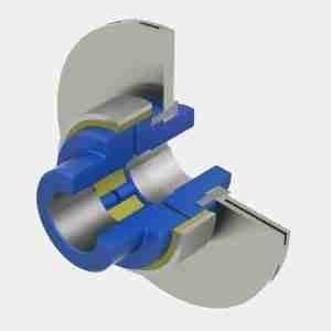 Elastische Kupplung 40mm - Puffer Für Wellenübertragung, Vibrationabsorbierend Für Motoren