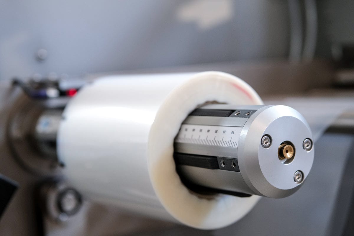 Spannwelle für Spulen Ejematic pneumatisch / Cantilever