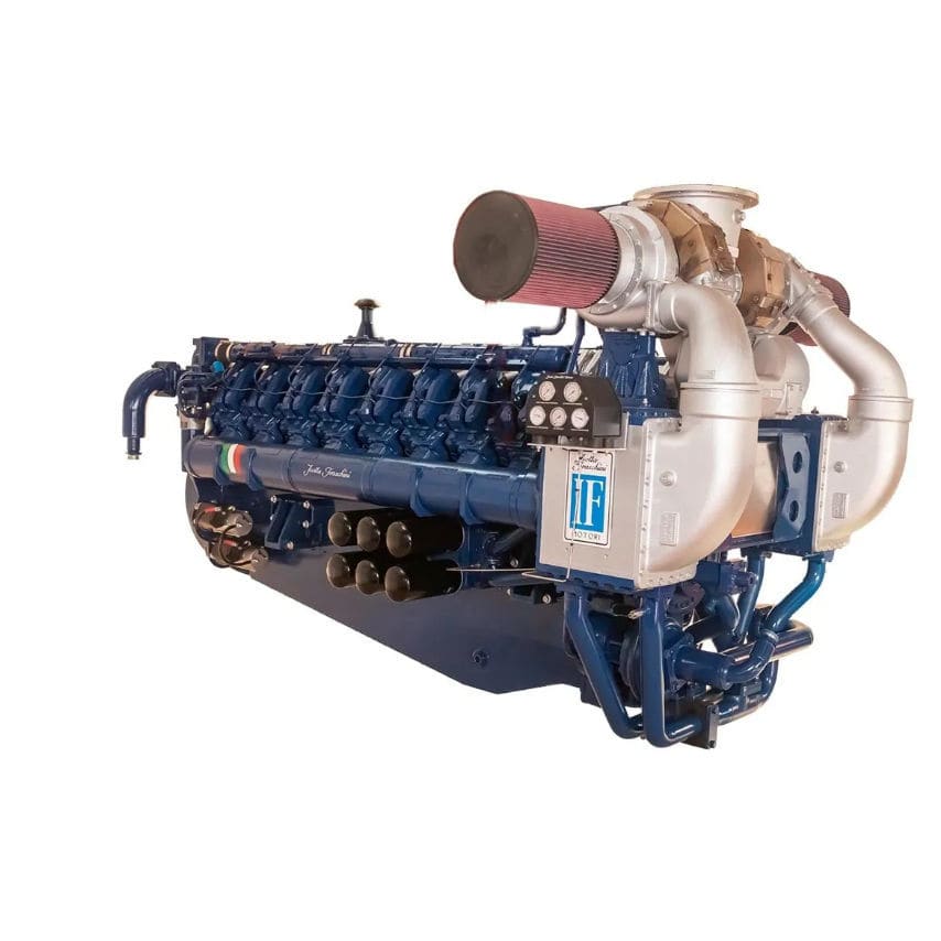 Dieselmotor V170 G SERIES Isotta Fraschini Motori spa 16Zylinder