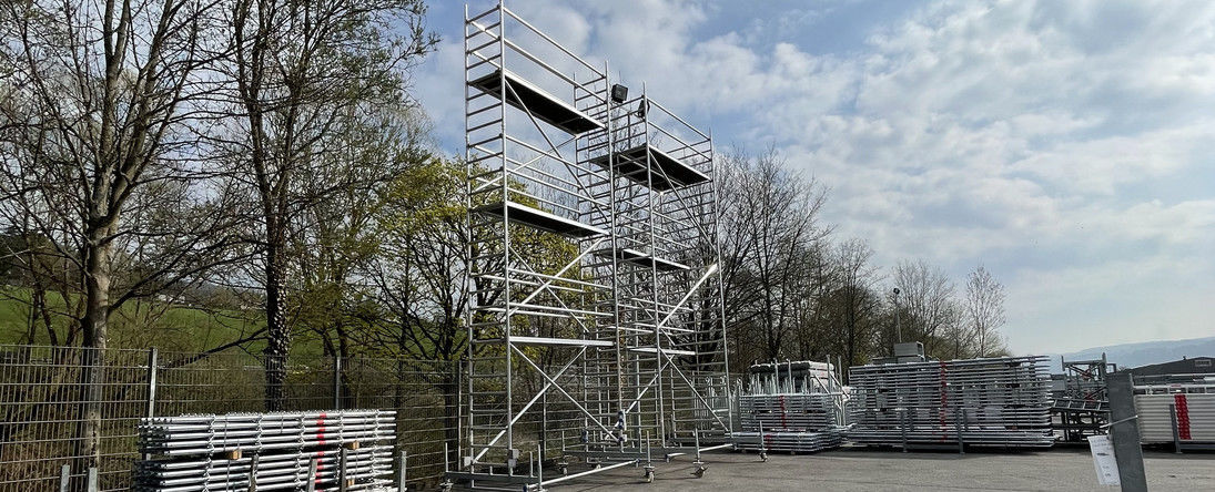 Mobiles Gerüst alu quick 80 ALTRAD plettac assco GmbH Fassaden