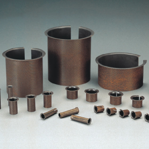 2x Flansch Lager Hülse 10mm Bohrung 14mm AD 15mm Länge 2mm Flansch Dicke Buchse