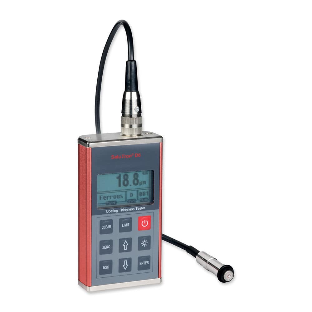 Tragbares Dickenmessgerät D6 SaluTron Schicht / Glas / Kupfer