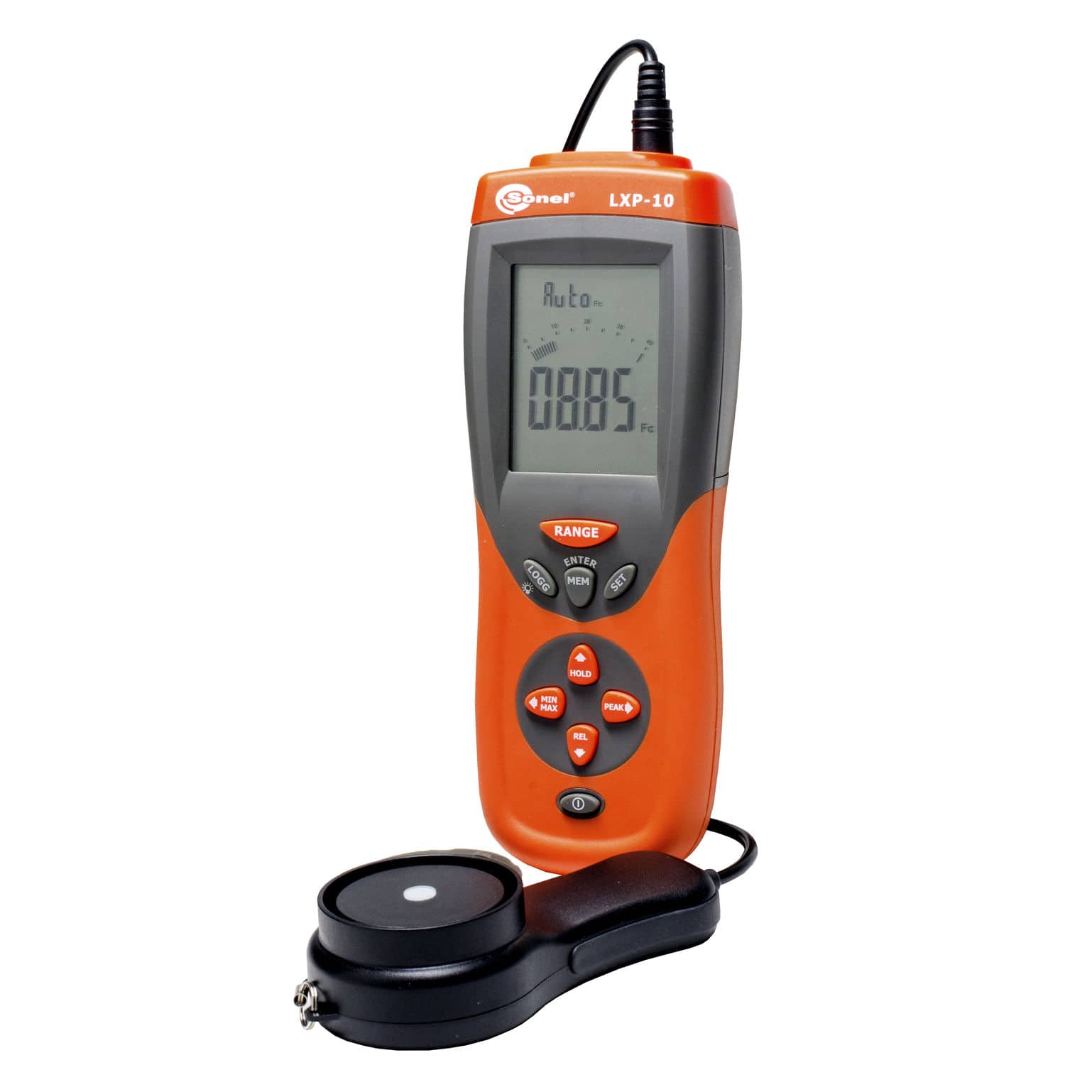 Digitales Luxmeter - LXP-10A - Sonel SA - USB / mit Datenlogger