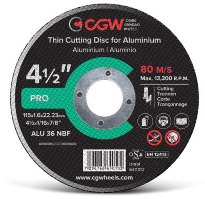 HARFINGTON Trennscheiben 5er Set – Aluminiumoxid, Dünn (1,2 Mm) Für Metall & Edelstahl, Ø 105 Mm