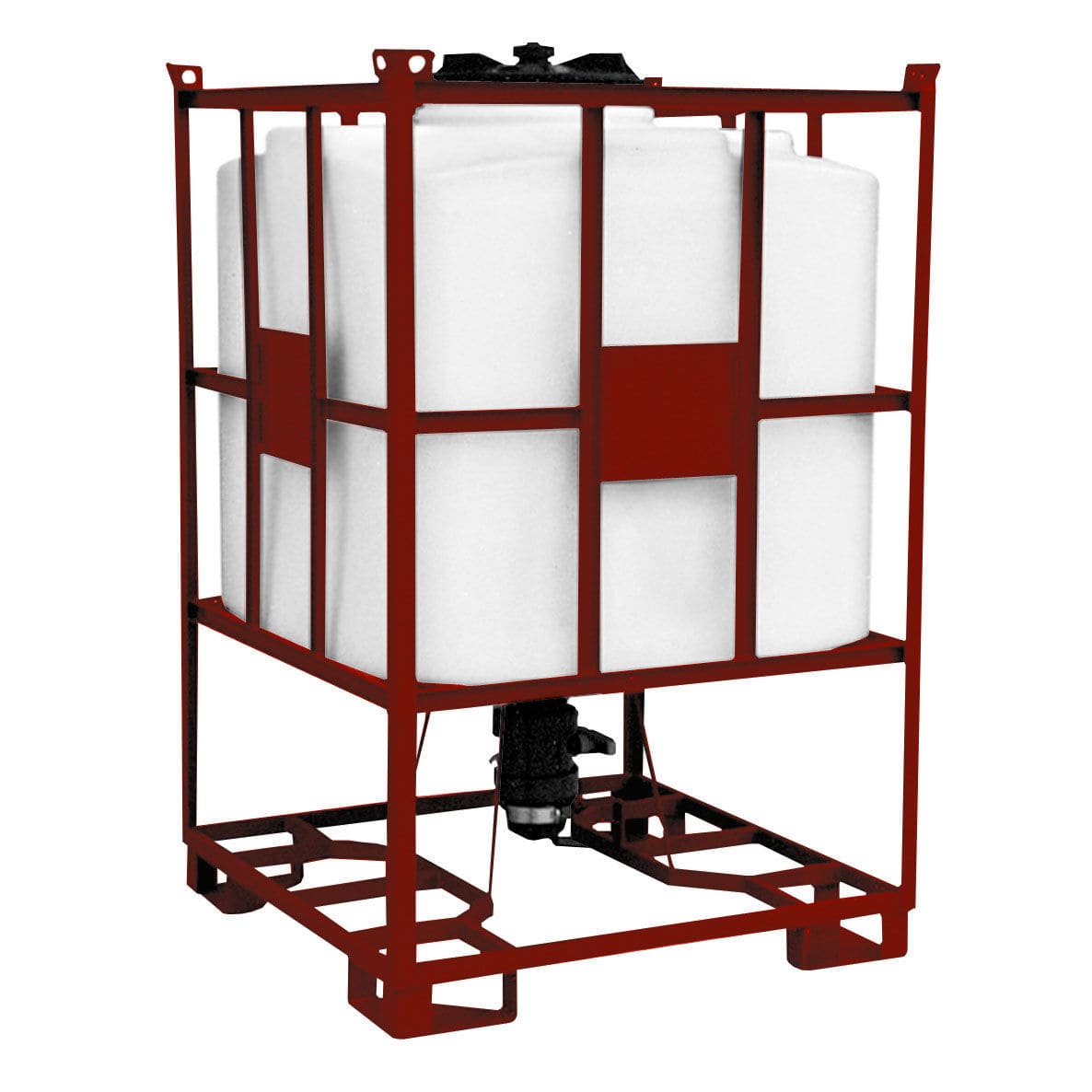 IBCBehälter / Polyethylen IBCTN series ARICON GmbH für Flüssigkeiten / mit Schutzkäfig