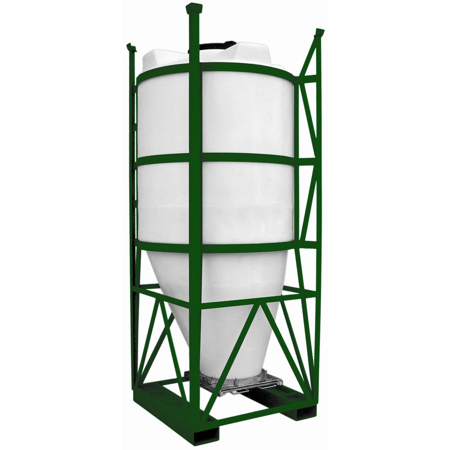 Behälter für Flüssigkeiten TCS/L series ARICON GmbH Polyethylen / zylinderförmig / konisch