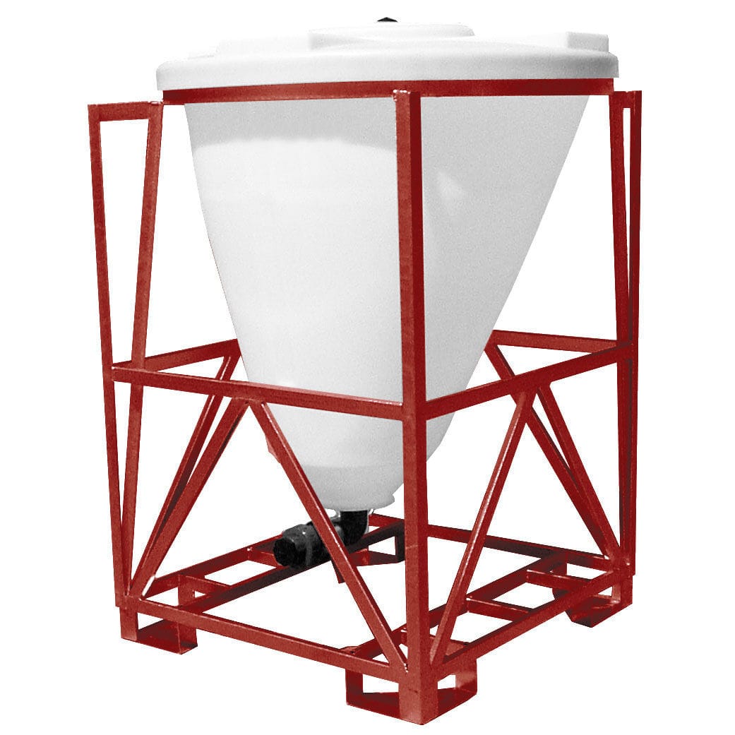 Behälter für Flüssigkeiten TSA/L series ARICON GmbH Polyethylen / zylinderförmig / konisch