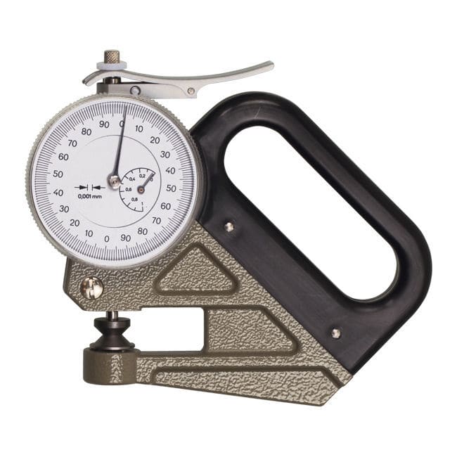Dickenmessgerät 0-10mm - Kegelkopf Für Leder, Papier & Metall