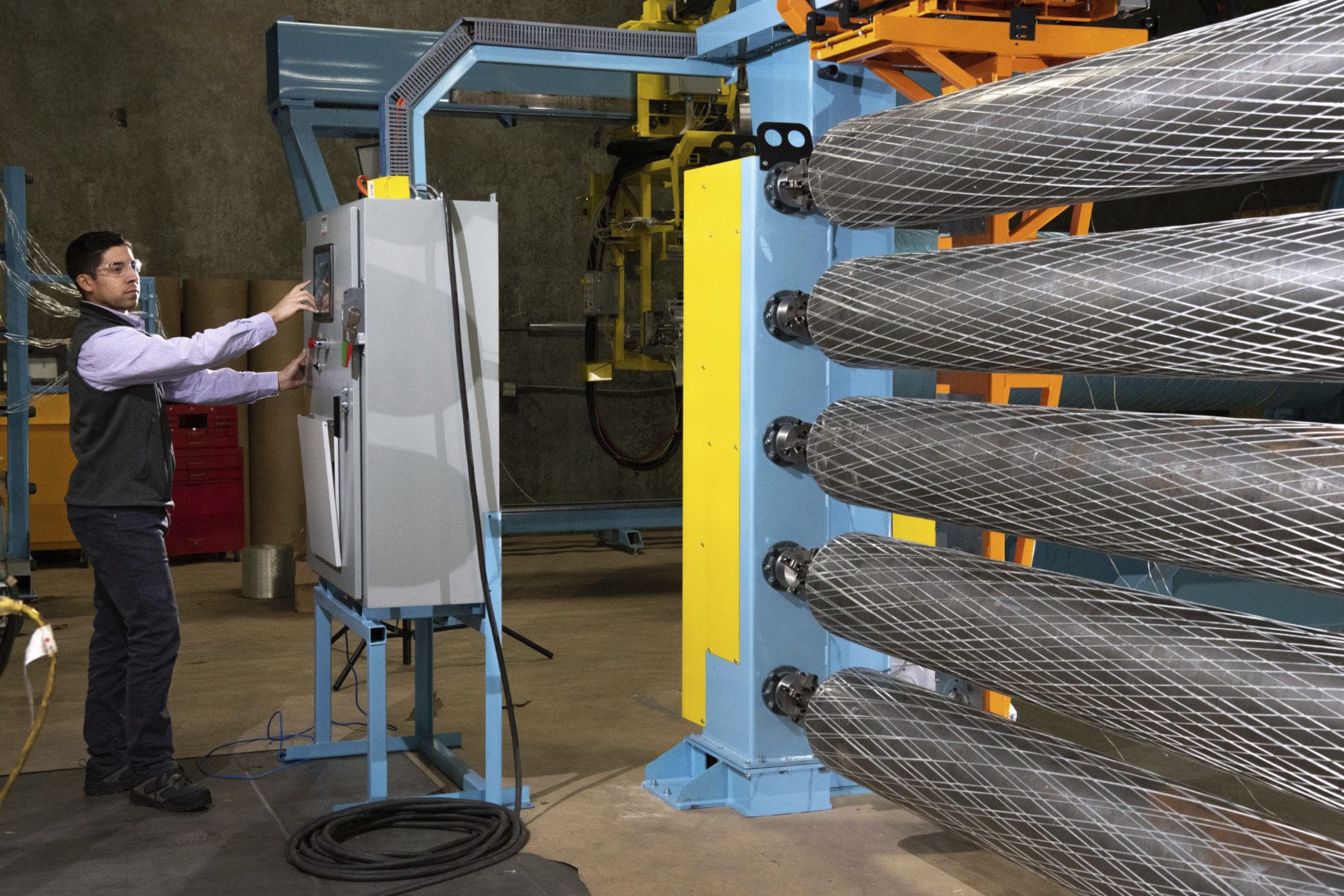 4AchsFaserwickelmaschine FUSION Magnum Venus Products