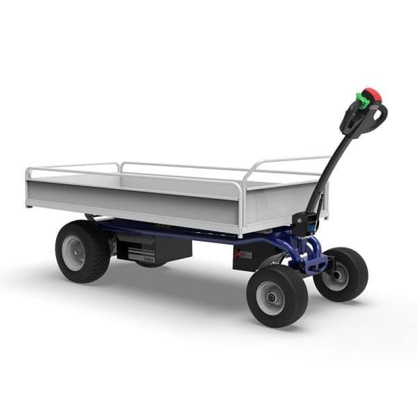 Elektrischer Wagen - JESPI L - ZALLYS - Transport / Metall / Plattform