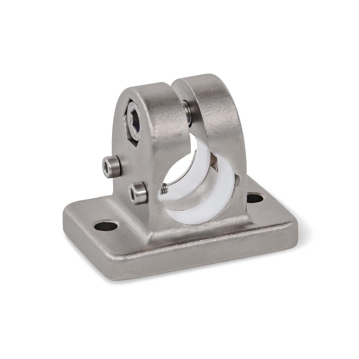 2x Edelstahl Rohr Verbinder Rohrverbinder mit Mittelsteg