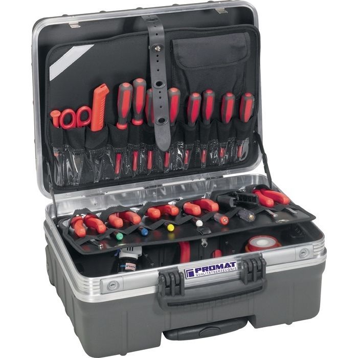 Kunststoff-Werkzeugkoffer - 4000871743 - Promat - für Elektriker / für ...