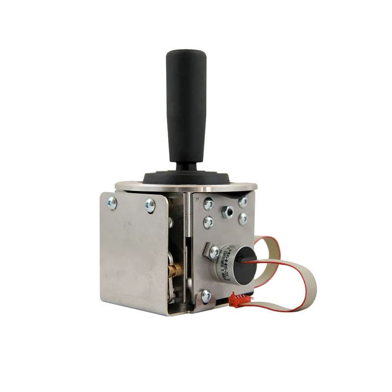 Digitales Hall-Effekt-Potentiometer MA24 – Berührungsloser Winkelsensor 0–5 V, Alugehäuse Ø24 Mm, 300°/360°