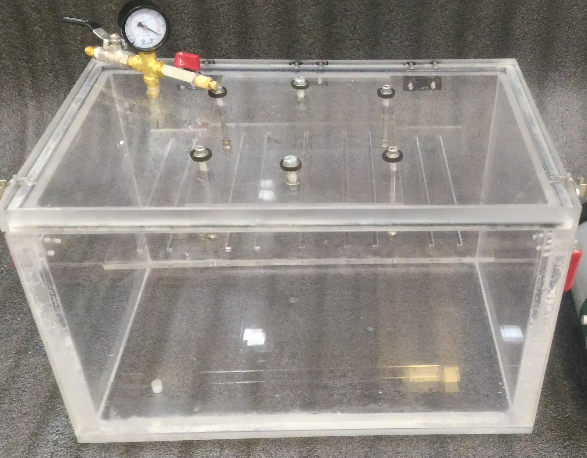 Melko Vakuumpumpe 127 L/min Vakuumkammer 200x200 Mm Unterdruckpumpe Harzfalle 41006142 Melko Vakuumpumpe 127 L/min Vakuumkammer 200x200 Mm Unterdruckpumpe Harzfalle 41006142