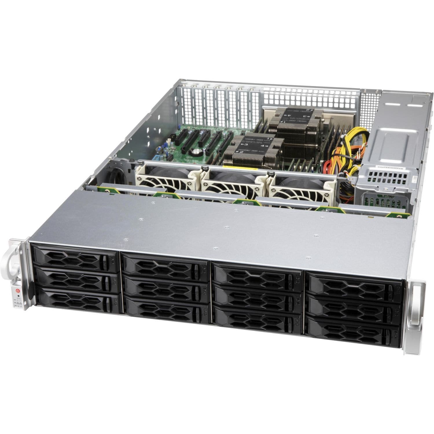 RackChassis LA26E1C4R609LP SUPERMICRO 2U / für Backplanes