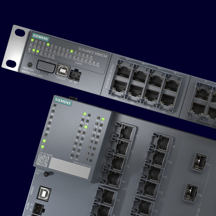 Ethernet Switch Rack Scalance X Series Siemens Industrial