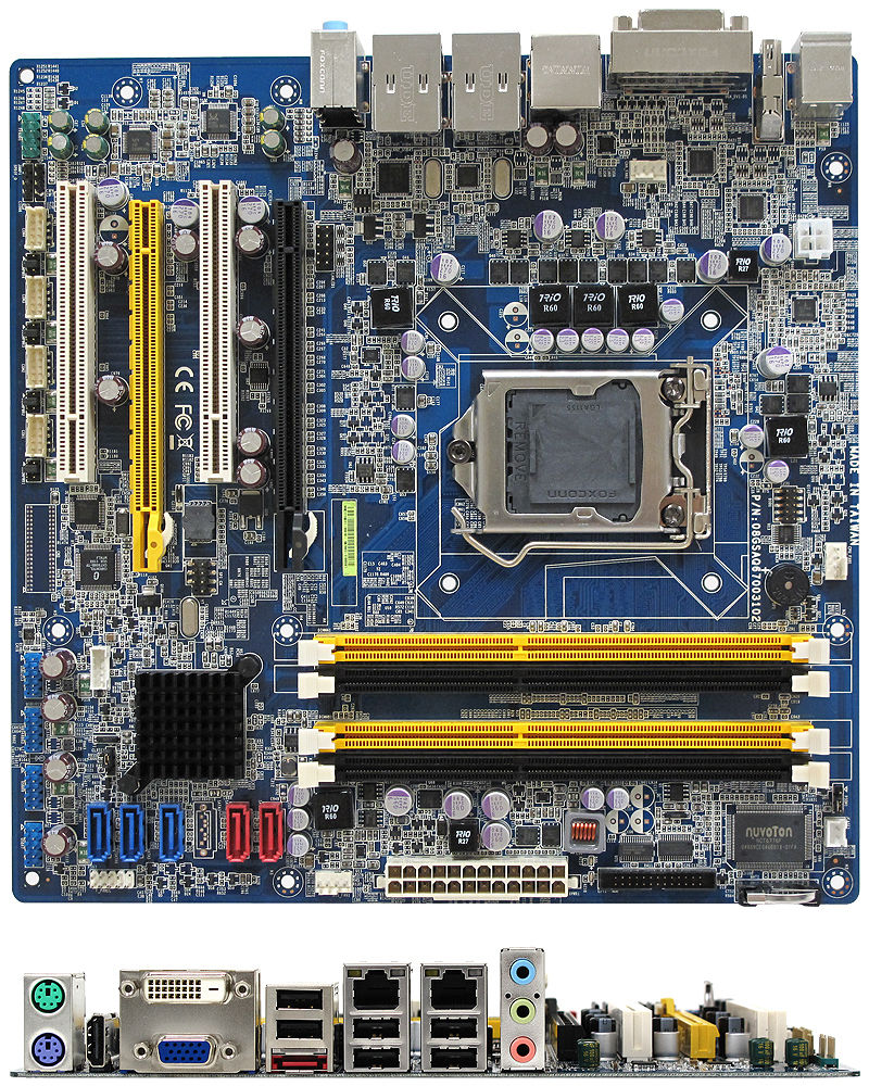 MicroATXMainboard RX67Q BCM Advanced Research Intel® Core™ i