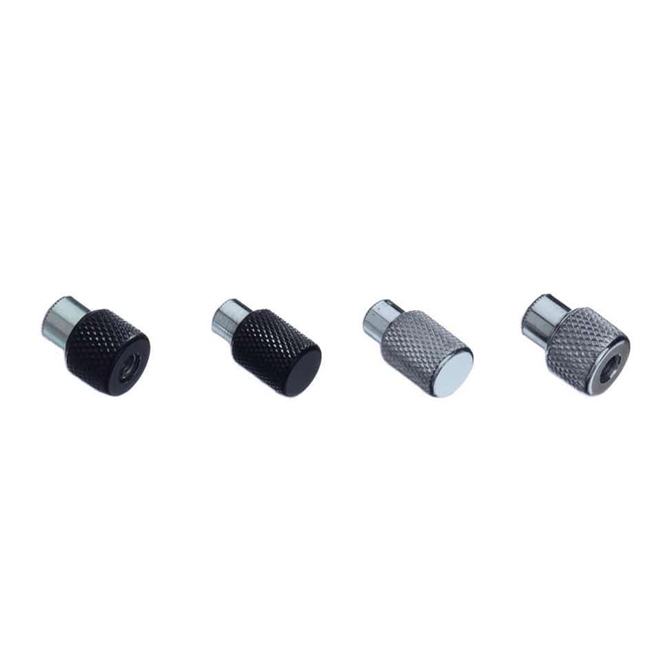 4x Mikrofonständer-Mutter – 25 Mm, Aluminium, 5/8-27 Gewinde Für Stativ & Aufnahme