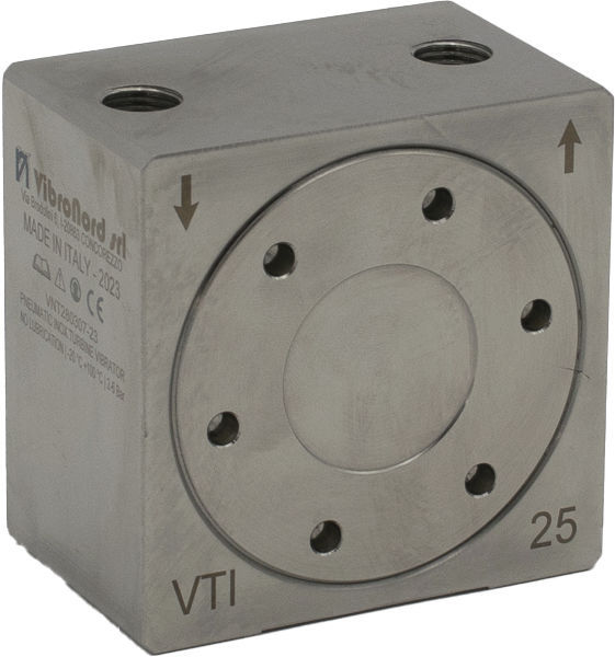 K8 Pneumatischer Turbinen-Vibrator – Aluminiumlegierung, Geräuscharm (60–75 DB), Wartungsfrei, Für Trichter & Förderanlagen