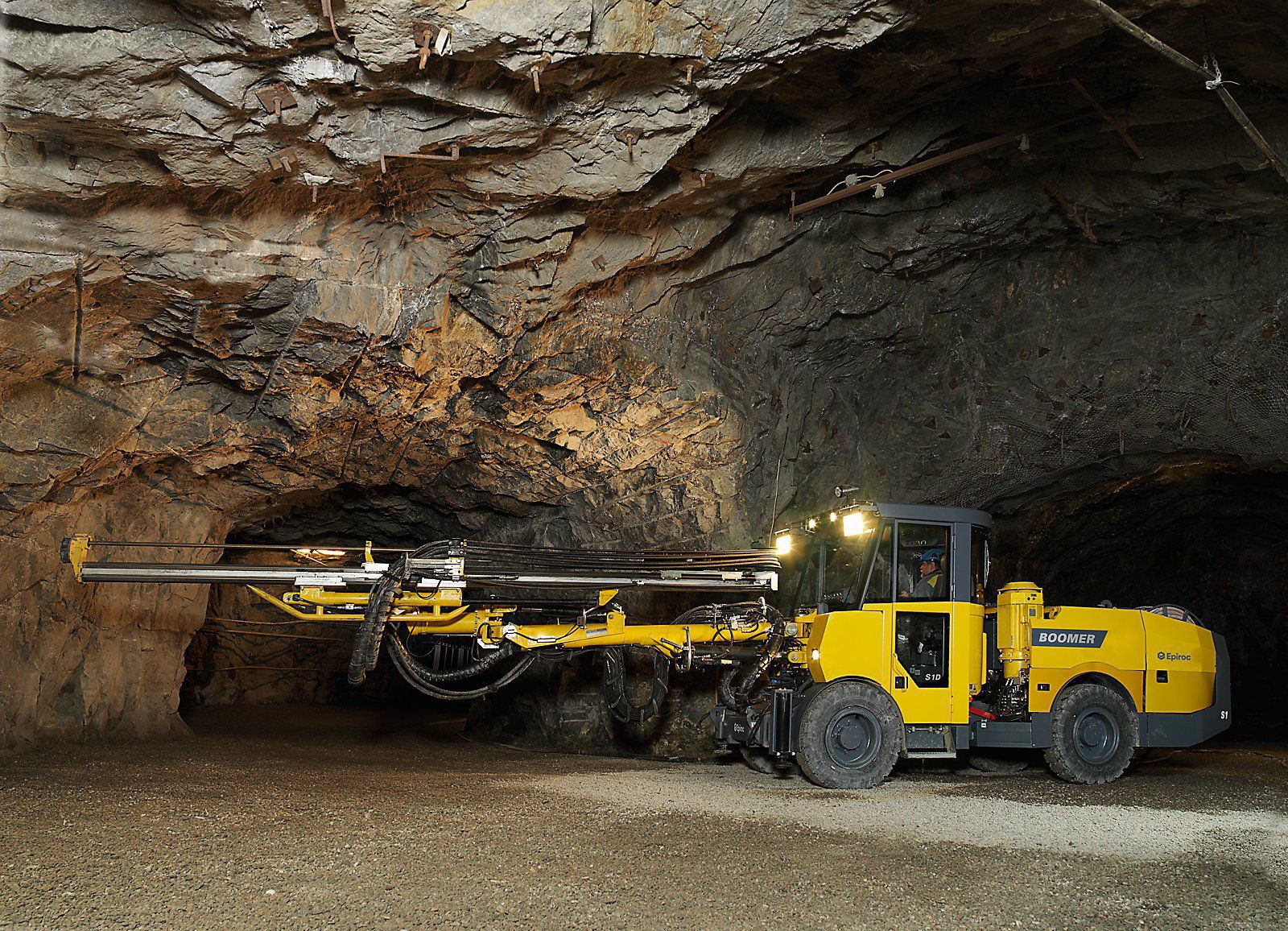 Bohrwagen für Tunnel - Boomer S1 - Epiroc