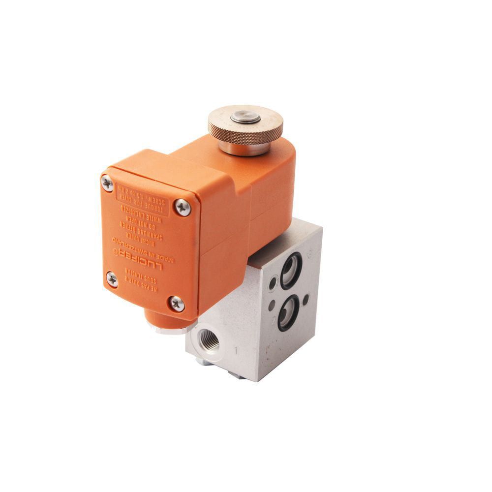 PARKER Magnetventil 24V 3-Wege DN 1,2 VE-128 Dauertemperatur -20 Bis