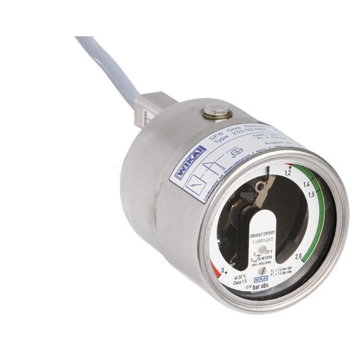DichteÜberwachungsgerät GDM063 WIKA Alexander Wiegand SE & Co. KG Alarm / Umgebung / SF6