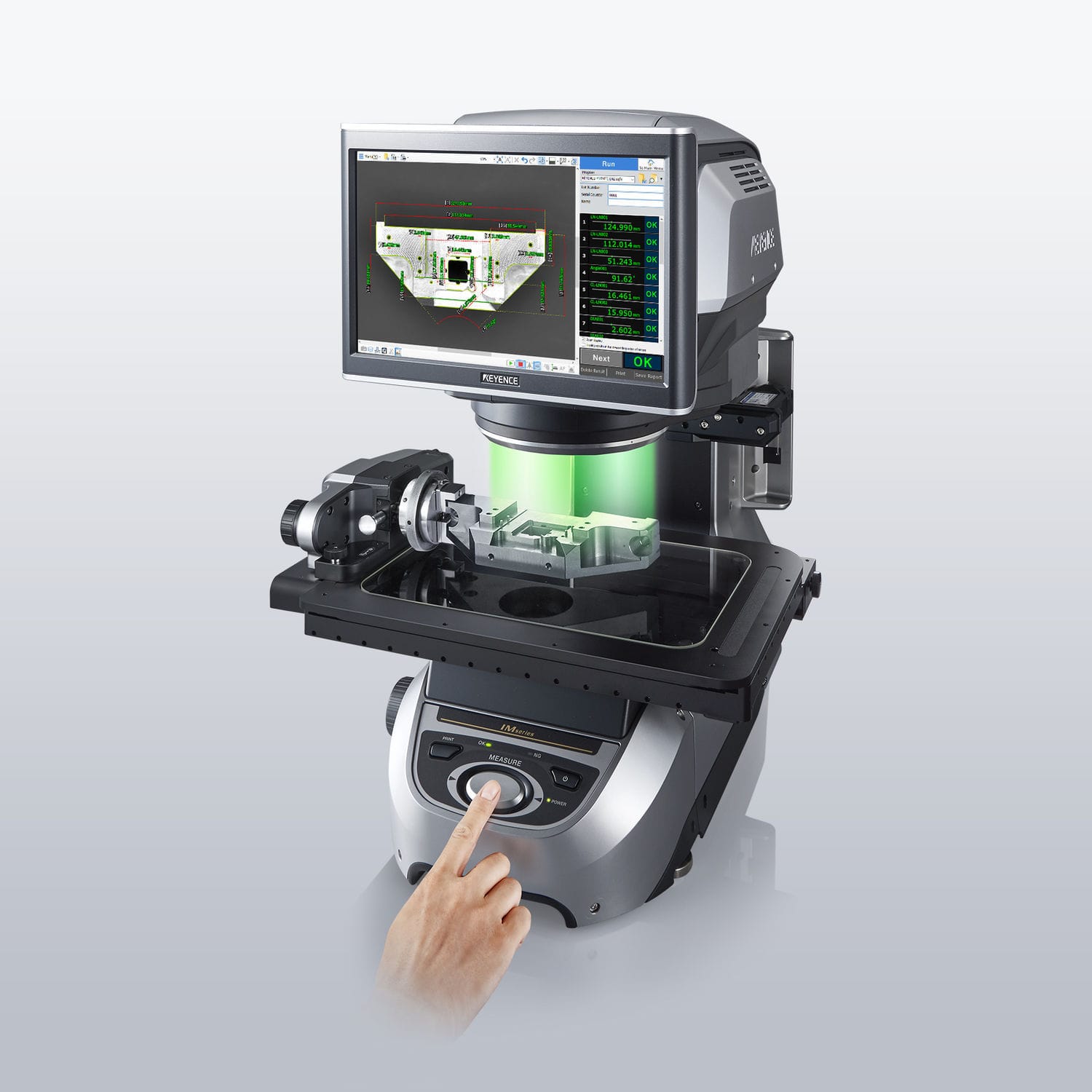 3DMesssystem IM8000 series KEYENCE automatisch / dimensional