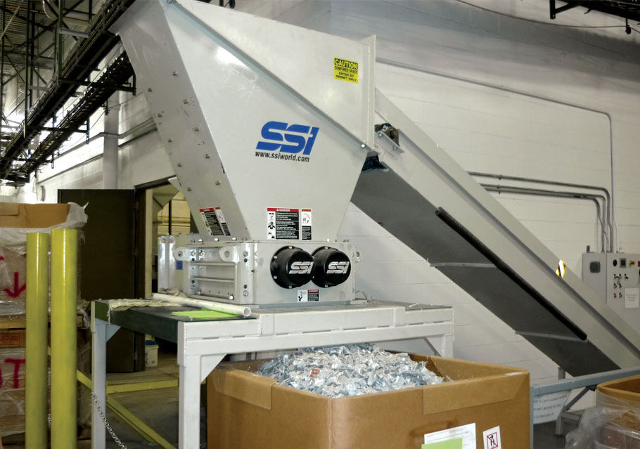 Metallschredder DualShear® M55 series SSI Shredding Systems, Inc