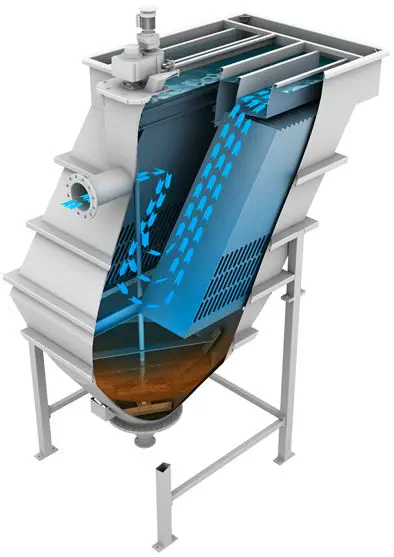 Lamellenabscheider Lt Nordic Water Products Fur Abwasser