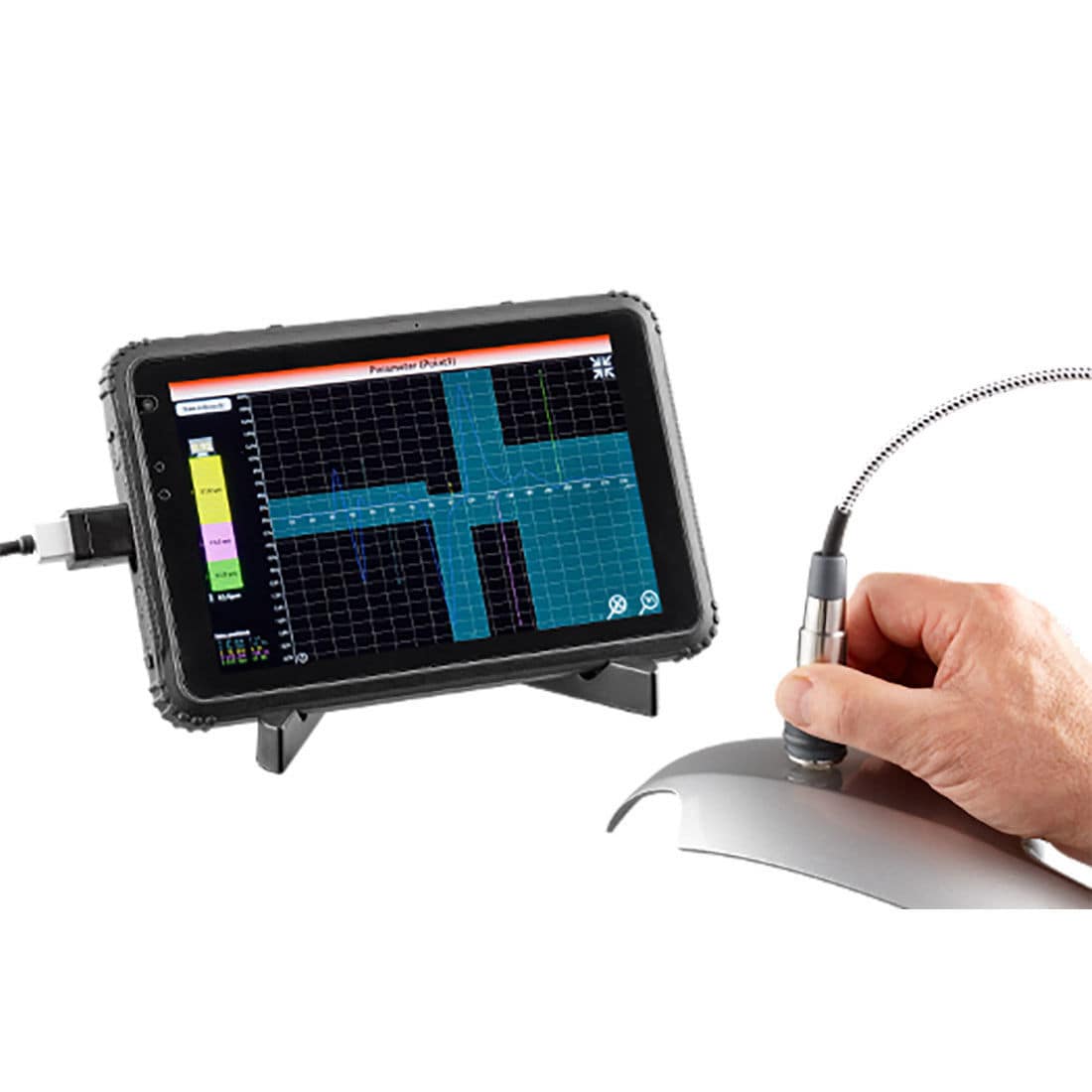 KERN TN 30-0.01EE Ultraschall Dickenmessgerät - Materialstärken Messgerät 3-30mm Bereich