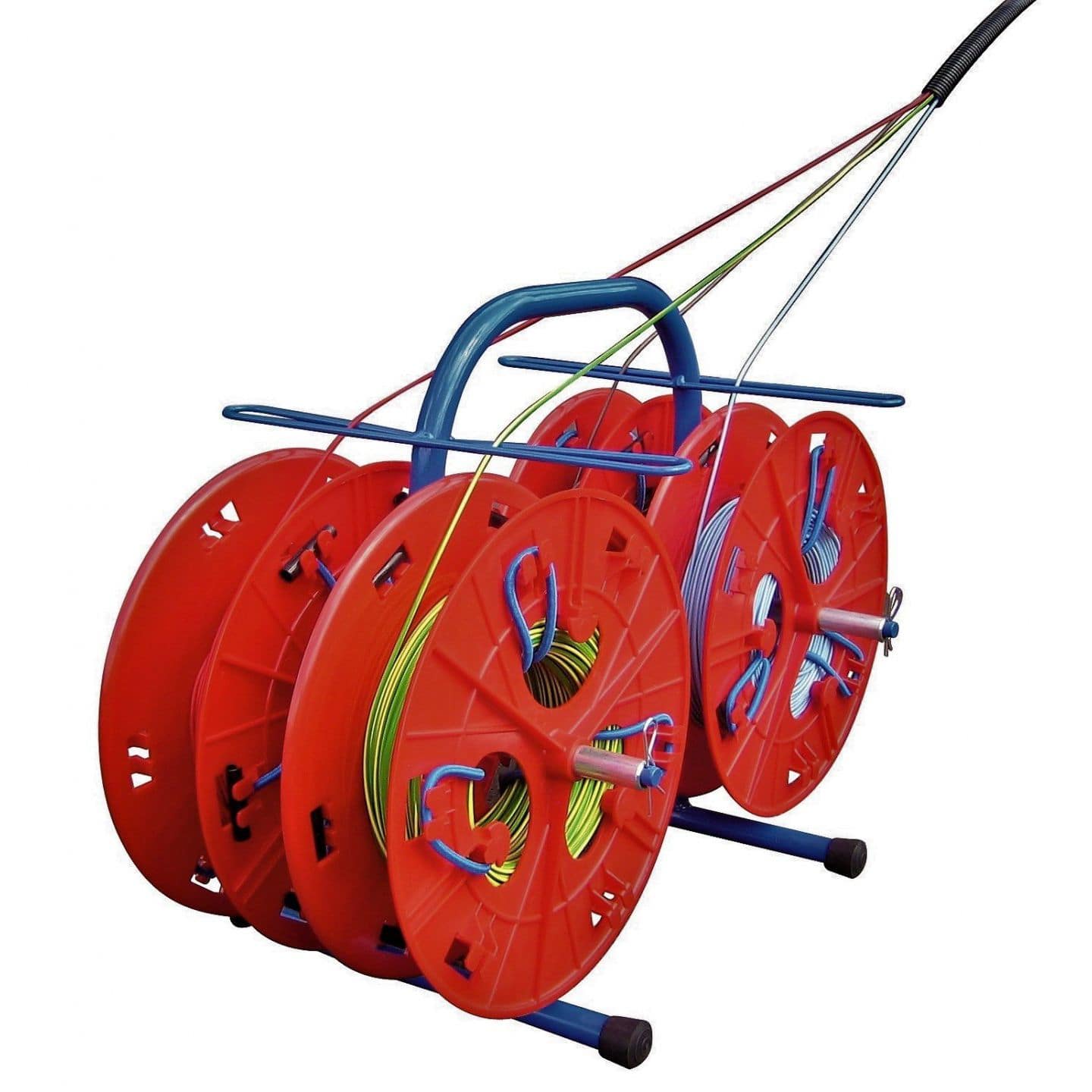 Haspel für Kabel QUAD® CABLE EQUIPEMENTS tragbar