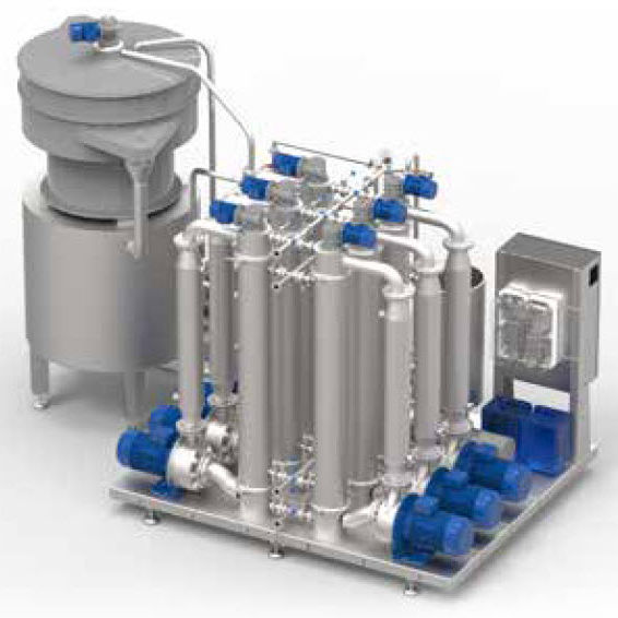 Filter für Wein TLSI VLS Technologies Membran / Selbstrückspül