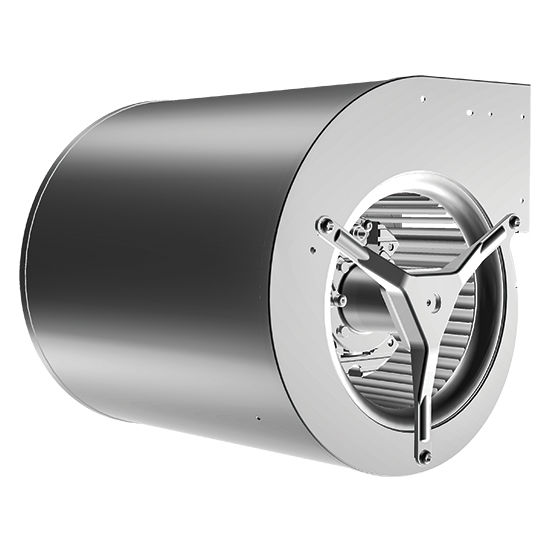 Zentrifugal Ventilator Q37 series ROSENBERG VENDÔME mit EC Motor mit zwei Ansaugöffnungen