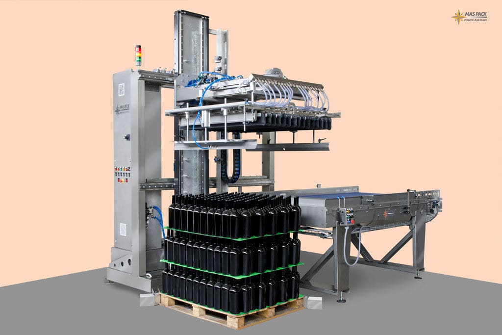 Greifer-Entpalettierer - CALABRONE - MAS PACK - Schicht / für Kanister