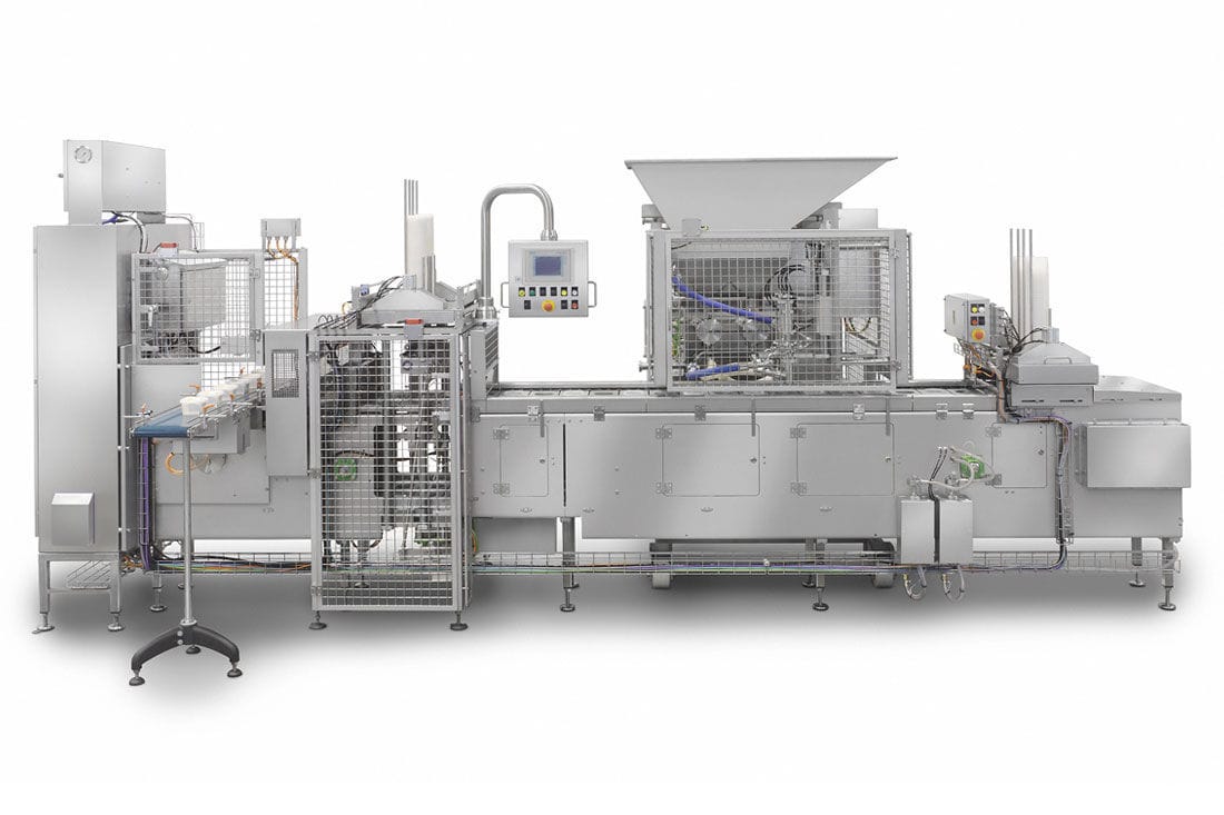 Füll und Verschlusssystem TA Robot Food Technologies Germany GmbH