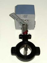 Absperrklappe / elektrisch / für Öl / automatisch