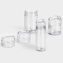 20 Stück Verstellbare Verpackungshülsen Für Bohrer/Fräser – 20x20 Mm, Länge 81–126 Mm – Aus PP, Wiederverwendbar