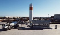 Mobile Betonmischanlage