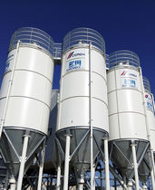 Verschraubter Silo / für Zement / für Industrieanwendungen