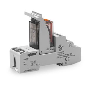 elektromechanischer Relaissockel 1