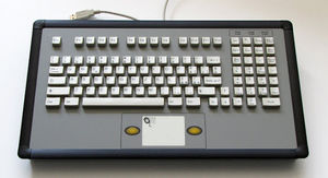 einbaufähige Tastatur